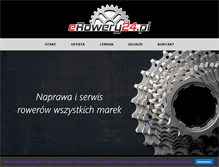 Tablet Screenshot of erowery24.pl